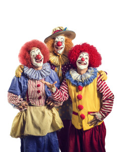 Cheerful Clowns Trio Vinyl Car Decal Sticker – Waterproof & UV-Resistant 8.0" Cheerful Clowns Trio Vinyl Car Decal Sticker – Waterproof & UV-Resistant 8.0"