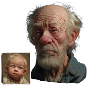 Aging Process Vinyl Car Decal Sticker – Waterproof & UV-Resistant 3.4133333333333336"