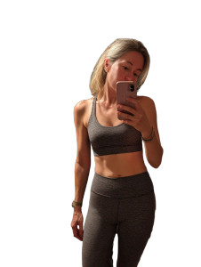 Selfie In Gym Clothes Vinyl Car Decal Sticker – Waterproof & UV-Resistant 8.213333333333333"