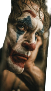 Joker'S Reflection V2 Vinyl Car Decal Sticker – Waterproof & UV-Resistant 9.706666666666667"