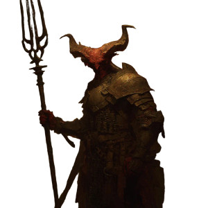 Demon Guard Vinyl Car Decal Sticker – Waterproof & UV-Resistant 6.826666666666667"