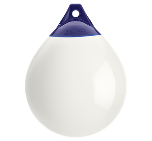 Polyform Mooring Buoy | A-3 White - 17x23 Inch - PVC | For Boats 40-50ft | High Visibility, Durable Design Polyform Mooring Buoy | A-3 White - 17x23 Inch - PVC | For Boats 40-50ft | High Visibility, Durable Design