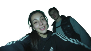 Aurora Selfie Duo Vinyl Car Decal Sticker – Waterproof & UV-Resistant 2.72" Aurora Selfie Duo Vinyl Car Decal Sticker – Waterproof & UV-Resistant 2.72"