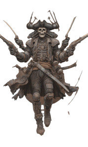 Steampunk Cyborg Pirate Vinyl Car Decal Sticker – Waterproof & UV-Resistant 4.746666666666667" Steampunk Cyborg Pirate Vinyl Car Decal Sticker – Waterproof & UV-Resistant 4.746666666666667"