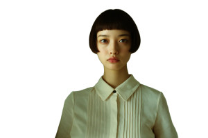 Japanese Woman Micro-Bob V2 Vinyl Car Decal Sticker – Waterproof & UV-Resistant 2.986666666666667"