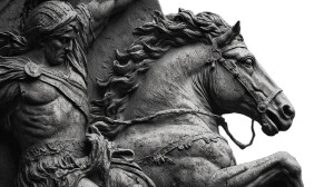 Proud Warrior Vinyl Car Decal Sticker – Waterproof & UV-Resistant 5.4