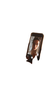 Slavic Woman'S Reflection Vinyl Car Decal Sticker – Waterproof & UV-Resistant 4.8533333333333335"