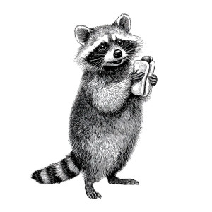 Cartoon Raccoon With Hot Dog Vinyl Car Decal Sticker – Waterproof & UV-Resistant 6.826666666666667" Cartoon Raccoon With Hot Dog Vinyl Car Decal Sticker – Waterproof & UV-Resistant 6.826666666666667"