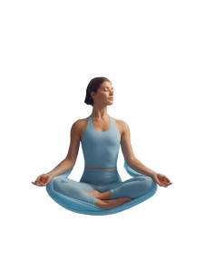 Aerial Yoga Practice Vinyl Car Decal Sticker – Waterproof & UV-Resistant 8.213333333333333"