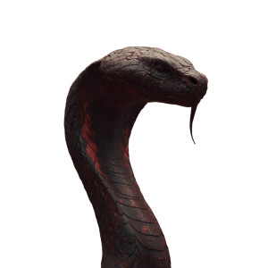 Tall Snake Vinyl Car Decal Sticker – Waterproof & UV-Resistant 3.4133333333333336"