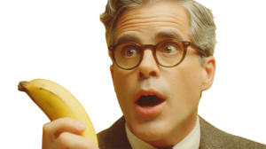 Man With Banana Vinyl Car Decal Sticker – Waterproof & UV-Resistant 2.72"