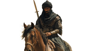 Arab Warrior Riding V3 Vinyl Car Decal Sticker – Waterproof & UV-Resistant 5.4