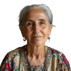 Armenian Grandmother Vinyl Car Decal Sticker – Waterproof & UV-Resistant 3.4133333333333336"