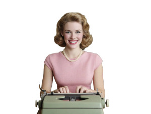 Vintage Secretary Typing Vinyl Car Decal Sticker – Waterproof & UV-Resistant 6.1866666666666665" Vintage Secretary Typing Vinyl Car Decal Sticker – Waterproof & UV-Resistant 6.1866666666666665"