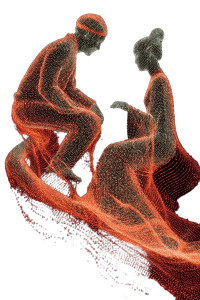 Holographic Nuwa Fuxi Vinyl Car Decal Sticker – Waterproof & UV-Resistant 4.4