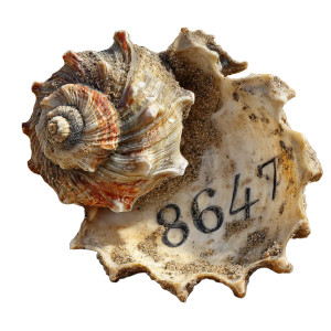 Numbered Seashell Vinyl Car Decal Sticker – Waterproof & UV-Resistant 6.826666666666667" Numbered Seashell Vinyl Car Decal Sticker – Waterproof & UV-Resistant 6.826666666666667"