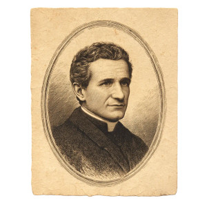 Saint John Bosco Vinyl Car Decal Sticker – Waterproof & UV-Resistant 3.4133333333333336" Saint John Bosco Vinyl Car Decal Sticker – Waterproof & UV-Resistant 3.4133333333333336"
