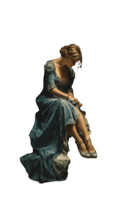 Cinderella'S Slipper Moment V2 Vinyl Car Decal Sticker – Waterproof & UV-Resistant 9.706666666666667"