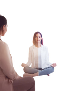 Therapy And Meditation Vinyl Car Decal Sticker – Waterproof & UV-Resistant 8.0"