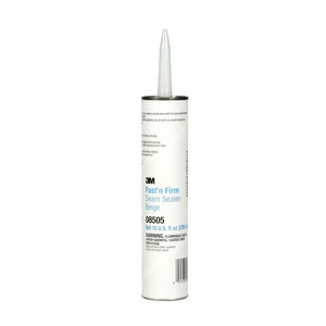 3M Body Seam Sealer 08505 Fast N Firm; Tan; Paintable In 30 Minutes; 0.1 Gallon Cartridge; Single 3M Body Seam Sealer 08505 Fast N Firm; Tan; Paintable In 30 Minutes; 0.1 Gallon Cartridge; Single