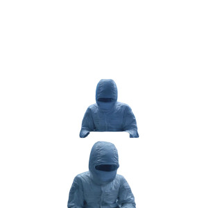 Frozen Hacker Vinyl Car Decal Sticker – Waterproof & UV-Resistant 3.4133333333333336"