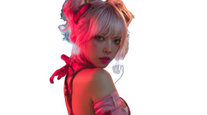 Cyberpunk Pink Lady Vinyl Car Decal Sticker – Waterproof & UV-Resistant 2.72" Cyberpunk Pink Lady Vinyl Car Decal Sticker – Waterproof & UV-Resistant 2.72"