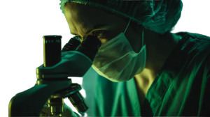 Lab Technician Microscope Vinyl Car Decal Sticker – Waterproof & UV-Resistant 5.4