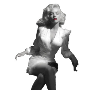 Marilyn Monroe V67 Vinyl Car Decal Sticker – Waterproof & UV-Resistant 6.826666666666667"