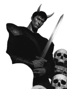Dark Berserk Warrior Vinyl Car Decal Sticker – Waterproof & UV-Resistant 8.213333333333333"
