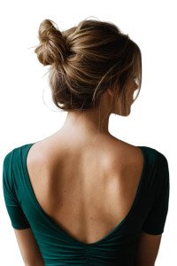 Confident Woman Back Vinyl Car Decal Sticker – Waterproof & UV-Resistant 8.96"