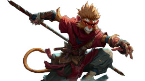 Wukong Animated Vinyl Car Decal Sticker – Waterproof & UV-Resistant 2.72"