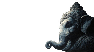 Majestic Ganesha Silhouette Vinyl Car Decal Sticker – Waterproof & UV-Resistant 5.4