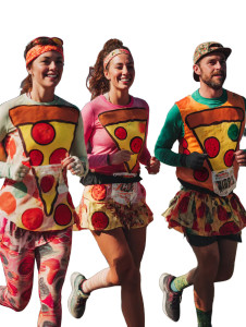Pizza Outfit Runners Vinyl Car Decal Sticker – Waterproof & UV-Resistant 8.213333333333333"