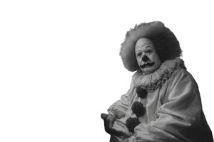 Noir Clown Father Vinyl Car Decal Sticker – Waterproof & UV-Resistant 2.986666666666667"