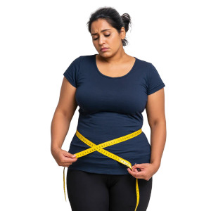 Frustrated Weight Loss Vinyl Car Decal Sticker – Waterproof & UV-Resistant 3.4133333333333336"