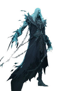Undead Icy Revenant Vinyl Car Decal Sticker – Waterproof & UV-Resistant 8.96"