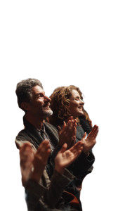 Excited Audience Clapping Vinyl Car Decal Sticker – Waterproof & UV-Resistant 4.8533333333333335"