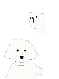 Pet Groomer Doodle Vinyl Car Decal Sticker – Waterproof & UV-Resistant 4.1066666666666665"