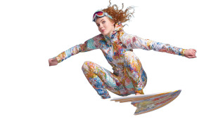 Surfing Costume Woman Vinyl Car Decal Sticker – Waterproof & UV-Resistant 5.97333333333333