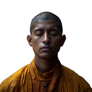 Meditating Monk V25 Vinyl Car Decal Sticker – Waterproof & UV-Resistant 3.4133333333333336" Meditating Monk V25 Vinyl Car Decal Sticker – Waterproof & UV-Resistant 3.4133333333333336"