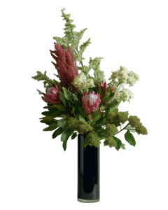Modern Floral Arrangement Vinyl Car Decal Sticker – Waterproof & UV-Resistant 4.0"