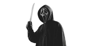 Ghostface In Scene Vinyl Car Decal Sticker – Waterproof & UV-Resistant 2.6666666666666665" Ghostface In Scene Vinyl Car Decal Sticker – Waterproof & UV-Resistant 2.6666666666666665"