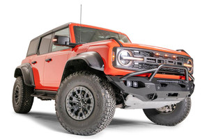 2022-2023 Ford Bronco Fab Fours Bumper | Matrix Series, With Winch & D-Ring Mounts