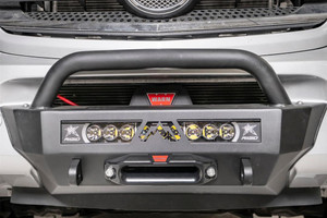 Upgrade Your Sprinter 2500/3500 with Fab Fours Winch Mount | Semi Hidden Design | Fits 12500lb Warn Zeon | Durable Steel Construction