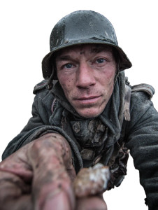 Tired Soldier Vinyl Car Decal Sticker – Waterproof & UV-Resistant 8.213333333333333"