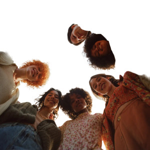 Joyful Unity Circle Vinyl Car Decal Sticker – Waterproof & UV-Resistant 6.826666666666667"