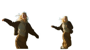Dancing Blonde Woman V5 Vinyl Car Decal Sticker – Waterproof & UV-Resistant 5.4