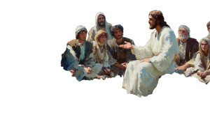 Jesus Teaching V4 Vinyl Car Decal Sticker – Waterproof & UV-Resistant 5.4