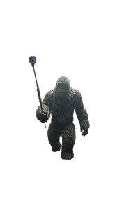 Bigfoot Selfie V2 Vinyl Car Decal Sticker – Waterproof & UV-Resistant 9.706666666666667" Bigfoot Selfie V2 Vinyl Car Decal Sticker – Waterproof & UV-Resistant 9.706666666666667"