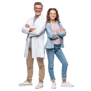 Teen And Physician Vinyl Car Decal Sticker – Waterproof & UV-Resistant 3.4133333333333336" Teen And Physician Vinyl Car Decal Sticker – Waterproof & UV-Resistant 3.4133333333333336"
